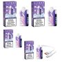 Ice King 25K Sour Lush Gummy + Discovape Charging Cable Pack Of 4