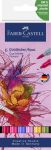 Faber-Castell Goldfaber Aqua Dual Markers - Flowers 6'S