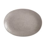 Maxwell & Williams Dune Oval Platter 41X30CM Taupe