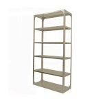Bolted Shelving Steel Bay 6 Shelves Uni-angle Six Shelf Kit Painted 304.8 X 91.4 X 45.7 Cm