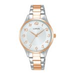 LORUS Ladies White 3 Hands Watch