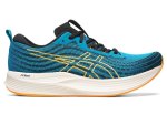 ASICS Mens Evoride Speed - Island Blue orange Pop - UK10.5