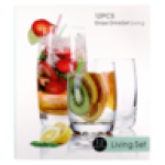 Summer Living Glass Drink 12 Piece Set