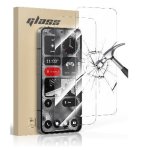 Phone 2 Tempered Glass Screen Protector Clear 2PK