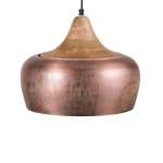 Rustic Drop Pendant Light Copper Gold - Gold