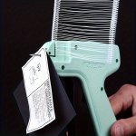 Clothing Label Machine 1000 Barbs 5 Needles Clothes Garment Price Tags Gun Marking Diy Apparel Tagging Guns