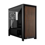 Corsair Frame 4000D Wood Rs Modular Tempered Glass Black walnut Mid-tower Atx Gaming Chassis