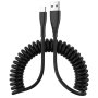 Coiled Usb-a To Usb-c Cable