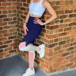 Belle Serenity Tights - L Blue