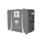 Kool Energy Hybrid Inverter With 50AH 24 Vdc 1280WH Lithium Rated Power 1000W
