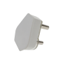 Plug Top 16A Pvc White M-10B