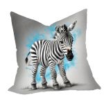 Blue Zebra Baby Luxury Scatter By Nathan Pieterse