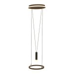 Pullcore Vertical LED Pulley Pendant Light - Black