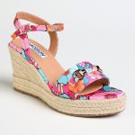 Madison Espadrille Wedge - Floral - 8