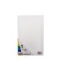 Canvas - Wood Mounted Frame - White - Size A4 - 6 Pack