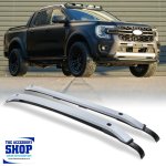 Ford Ranger Next Gen Black Or Silver Roof Rails Oem Style Bolt-on – Double Cab 2023