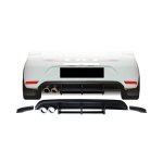 Vw Polo 7 Tsi new Vivo Maxton Style Rear Bumper Diffuser Gloss Black 15+