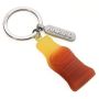 Keyring: Haribo Cola Bottle & Haribo Logo Tag On Split Ring Key Ring