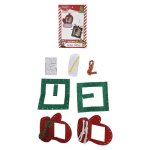 Christmas Frames 11 PC Diy Craft Kit