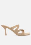 Glitz Mule - Taupe