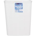 Hessian Basket 65L White 1 Ea
