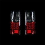 Toyota Land Cruiser 80 Series Bushdoof Half Smoked LED Tail Lights Pair For