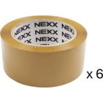 Nexx Packaging Tape - Buff 48MMX100M 6 Pack