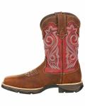 Durango Womens Lady Rebel Work Western Boot Briar Brown And Rusty Red 7 Us