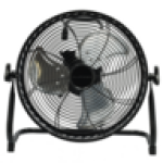 Platinum Rechargeable Metal Floor Fan 30CM