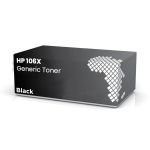 HP 106X High Yield Black Compatible Toner Cartridge - W1106A