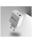 Amplify White Dual Wall Charger 20W+12W AMP-8041-WT