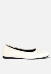 Cotton On Amy Round Ballet - Vanilla Smooth