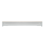 Double Towel Rail - White Solid Oak