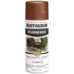 Rust-oleum Stops Rust Hammered Enamel - 340G - Copper