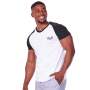 Everlast Mens Raglan T-Shirt White & Black - XXL