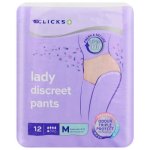 Clicks Incontinence Lady Discreet Pants Medium 12S