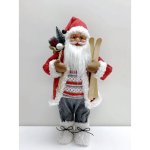 Red Grey Santa 60CM