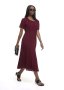 Gathered Waist Midi Dress