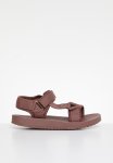 PoP Candy Velcro Strap Sandals-brown