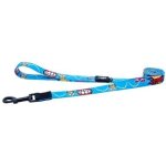 Rogz Fusion Classic Medium Lead - Comic Blue Waggs Online Pet Shop
