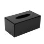 Premium Black Acrylic Tissue Box