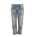 Torn Panel Jeans - Denim Blue XL