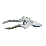 Gro Aluminium Forged Bypass Pruner – 20CM – Silver green