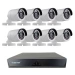 Zs - Jortan 8 Channel Ahd 1080P Cctv Camera Surveillance Kit
