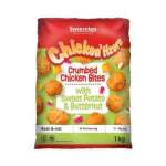 Chicken Tizer Crumbed Chicken Bites With Sweet Potato And Butternut 1KG
