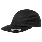 Jockey Style Cap Adjustable Fit - Black Std Regular