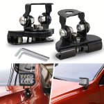 LED Work Light Mount Bracket Clamp Holder For Off Road Suv Atv 4WD Universal 4X4 Auto Accessories Spotlight Bracket LED Light Ba