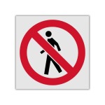 No Thoroughfare Reflective Safety Sign PV03REF