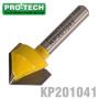 PRO-TECH V-groove 3/4' X 5/8' 90 Degree 1/4' Shank
