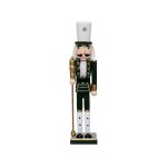 GREE N & White Wood Nutcracker 12.5X11.5X76CM